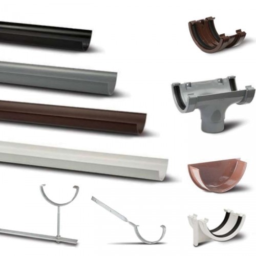 110mm Half Round Guttering