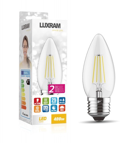 CANDLES LED BULB WARM WHITE E14 4W 2700K 763412133