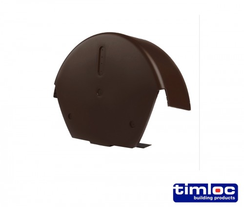 TIMLOC GDV ROUND END CAP 99112                    BROWN