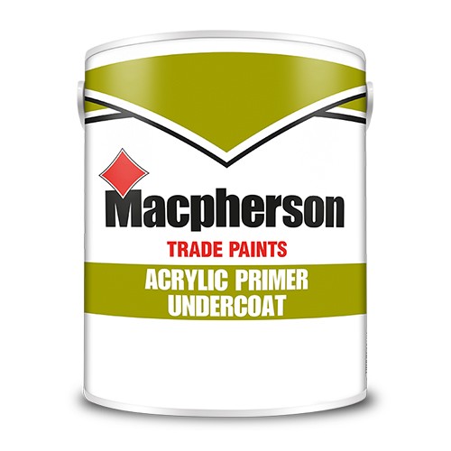 MACPHERSON ACRYLIC PRIMER UNDERCOAT WHITE 2.5L