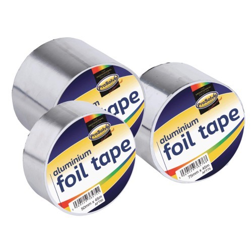 DIAMOND PROSOLVE ALUM FOIL TAPE 50MMX45MTR          AFT50