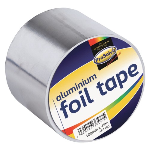 DIAMOND PROSOLVE ALUM FOIL TAPE 100MMX45MTR        AFT100