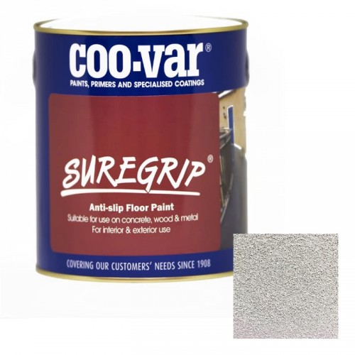 COO-VAR SURE GRIP ANTI-SLIP FLOOR PAINT WHITE 1 LTR