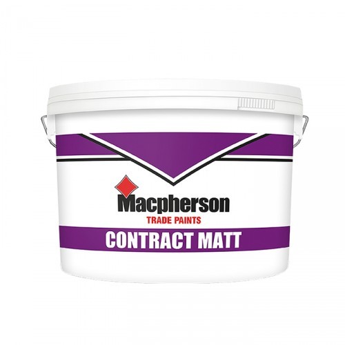 MACPHERSON CONTRACT EMULSION BRILL WHITE MATT 10L