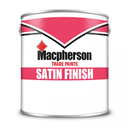 MACPHERSON SATIN SOLVENT BORNE WHITE 2.5L