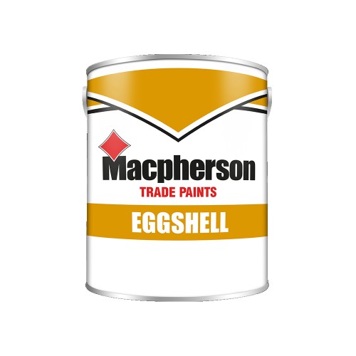 MACPHERSON EGGSHELL SOLVENT BORNE BRILLIANT WHITE 1L
