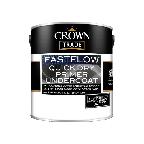 CROWN TRADE FASTFLOW QUCK-DRY UNDERCOAT WHITE 1L