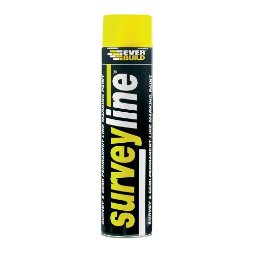 EVERBUILD SURVEYLINE SEMI-PERMANENT PAINT BLUE 700ML