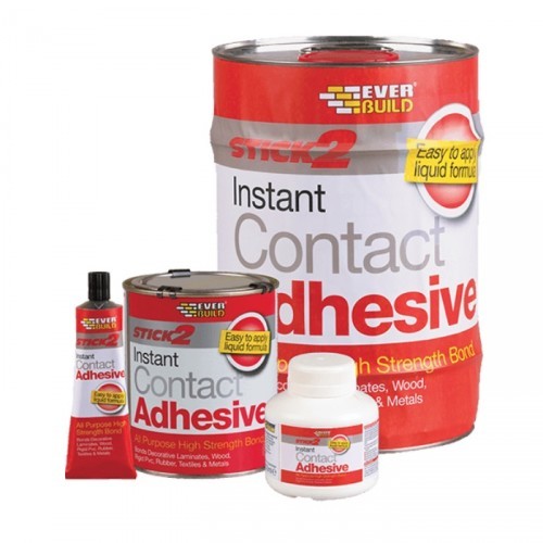EVERBUILD STICK 2 ALL PURPOSE INSTANT CONTACT ADHESIVE 250ML