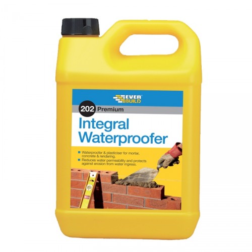 EVERBUILD 202 PREMIUM INTEGRAL LIQUID WATERPROOFER ADMIXTURE 5L