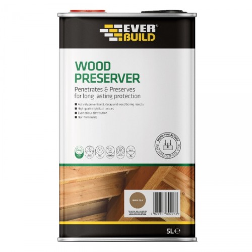 EVERBUILD WOOD PRESERVER CLEAR