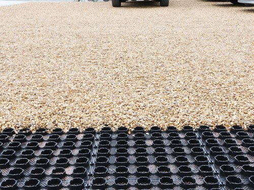 GROW GRAVEL RING BLACK (4PK) 1M2 COVERAGE