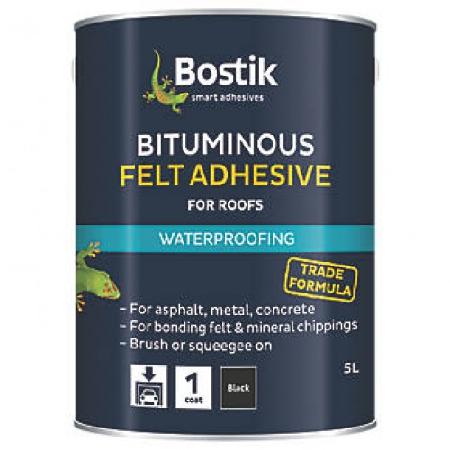 BOSTIK FELTFIX FELT ADHESIVE 5L