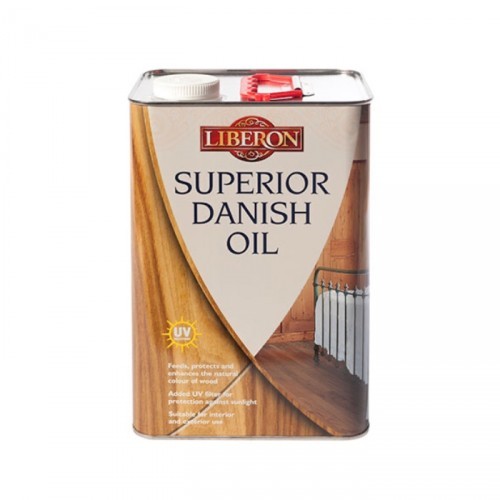 LIBERON SUPERIOR DANISH OIL WITH UV FILTER 500ML