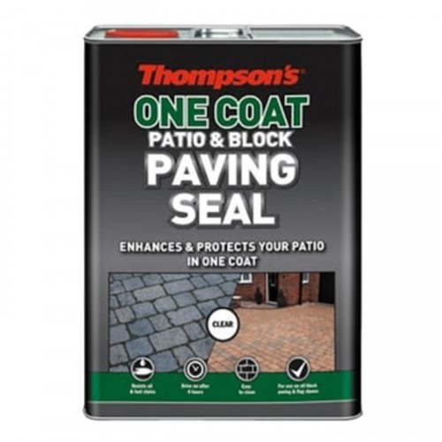 THOMPSONS ONE COAT PATIO & BLOCK PAVING SEAL CLEAR 5L