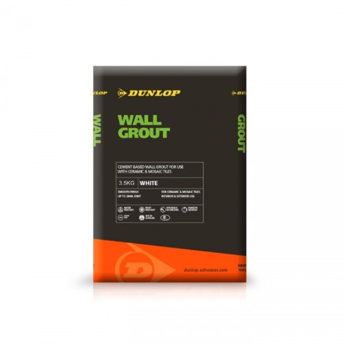 DUNLOP WALL GROUT 3.5KG WHITE