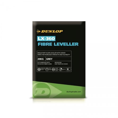 DUNLOP FIBRE LEVELLER GREY LX-360 20KG 3-60MM BED DEPTH