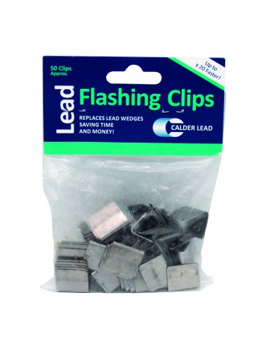 CALDER LEAD FLASHING CLIPS PK50