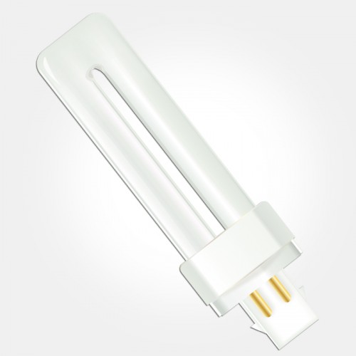 ETERNA 10W 4 PIN DOUBLE TURN D-E CFL LAMP 4000K