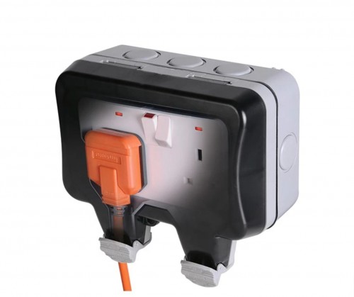 STORM 2G DP SWITCH IP66 WP22 SOCKET 13AMP