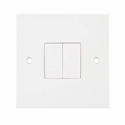 2G 2W 10A X-RATED PLATE SWITCH