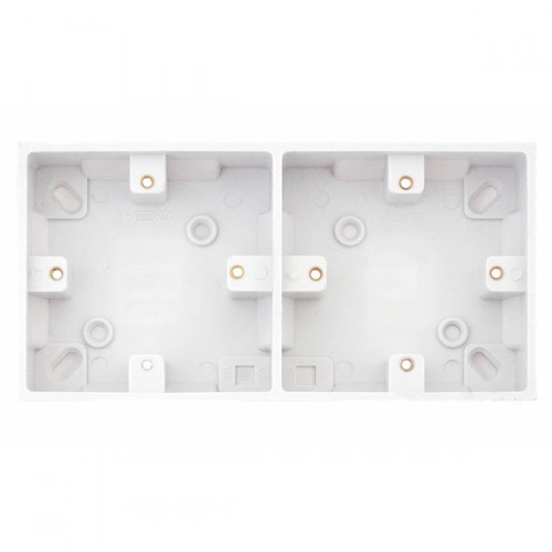 DUAL 25MM PATTRESS BOX