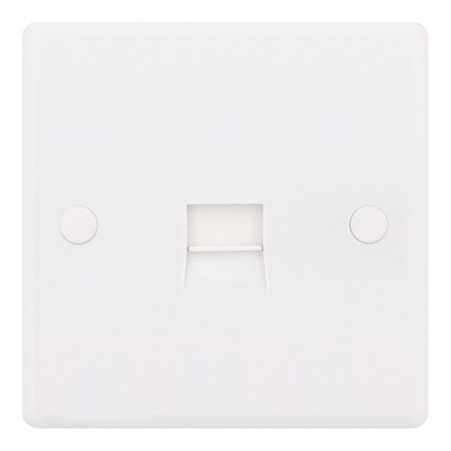 1G MASTER TELEPHONE SOCKET SOFT EDGE