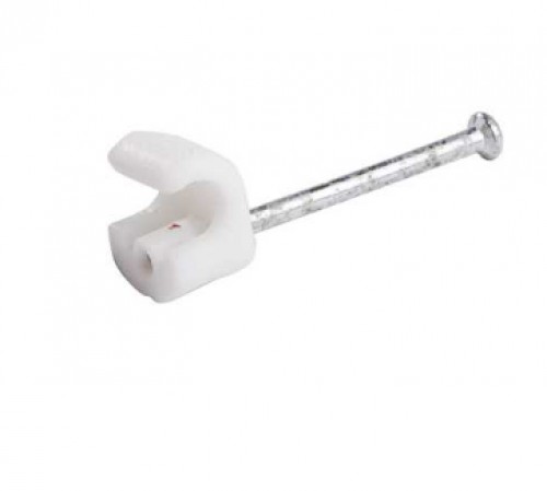 THORSMAN TCA3-5 ROUND CLIP WHITE BOX OF 100