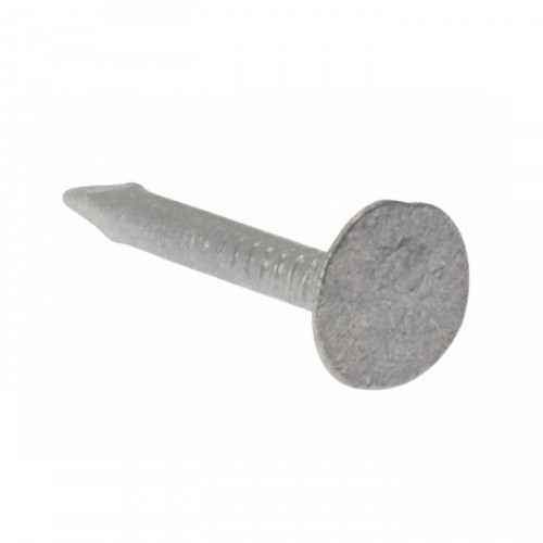 EXTRA LARGE HEAD CLOUT NAILS GALVANISED 30MM 500G