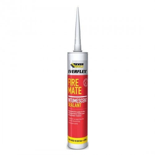 FIREMATE INTUMES CAULK FIRE BS476 WHI ACRYLIC 295ML 486028