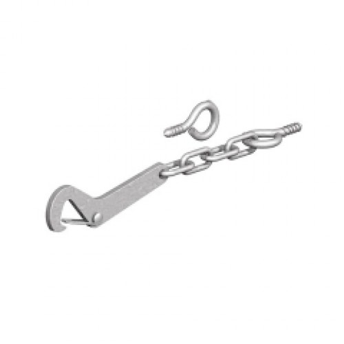 GATEMATE SAFETY GATE HOOK & EYES 6" GALVANISED