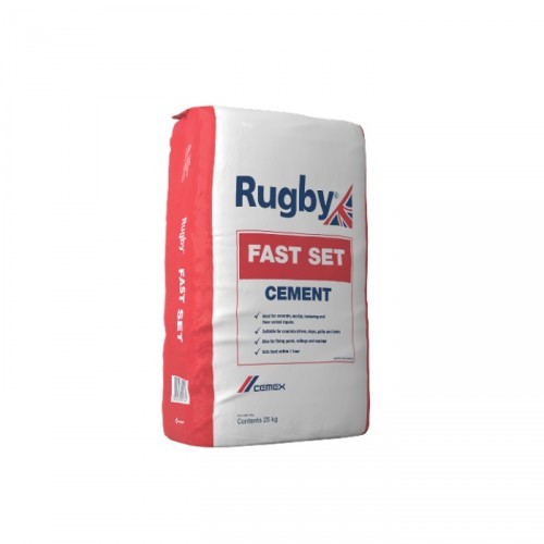 CEMEX RUGBY FAST SET CEMENT 25KG