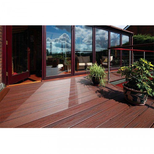 TREX TRANSCEND DECKBOARD 3.66M GROOVED 25X140MM LAVA ROCK