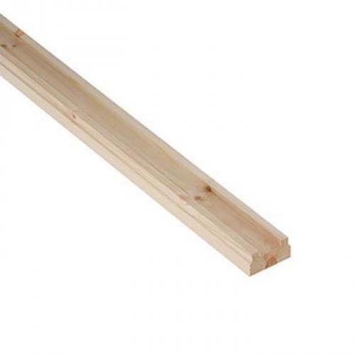 32MM BENCHMARK PINE BASERAIL 32X62 2.4M