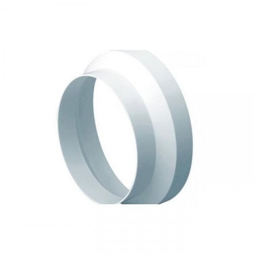 DOMUS PVC CIRCULAR REDUCER 125MM-100MM WHITE