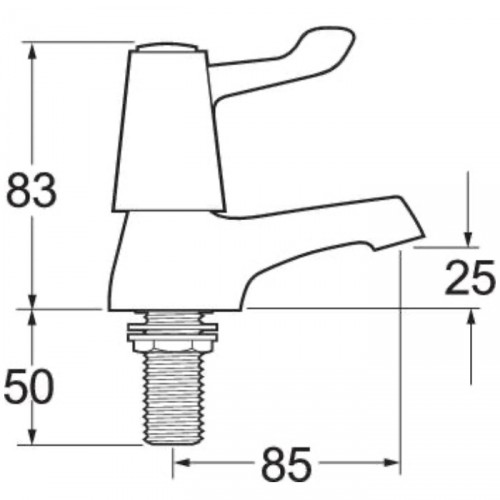 METHVEN/DEVA LEVER ACTION BATH TAPS