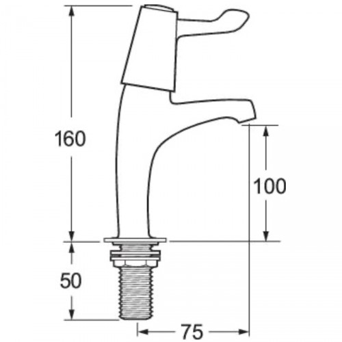 METHVEN/DEVA LEVER ACTION SINK TAPS