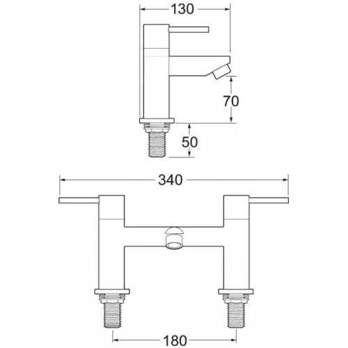 METHVEN/DEVA INSIGNIA BATH FILLER