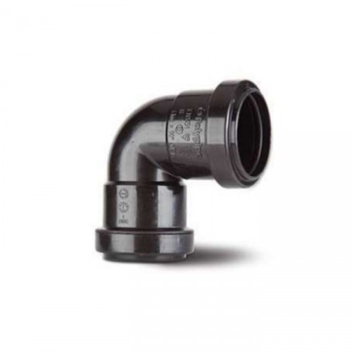 KNUCKLE BEND 40MM 90 DEG BLACK
