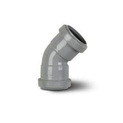 POLY OBTUSE BEND GREY WP54 50MM