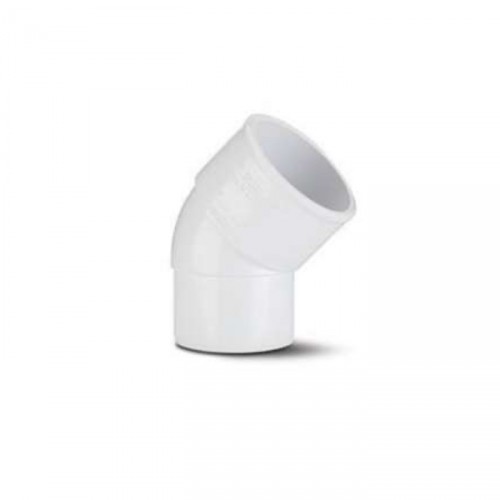 SPIGOT BEND 50MM 45 DEG