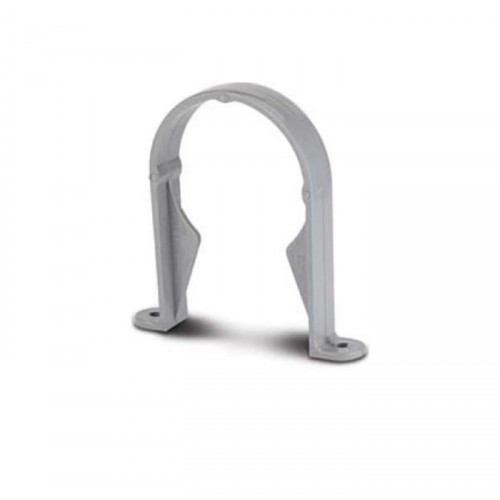 POLY PIPE BRACKET GREY RR126 68MM