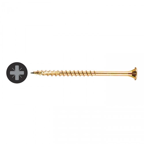 3.5X16MM REISSER R2 CSK WOODSCREW BOX OF 200