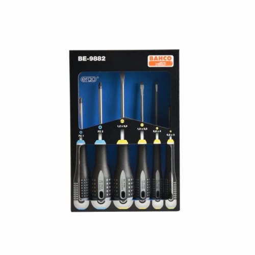 BAHCO SCREWDRIVER SET 6 PIECE