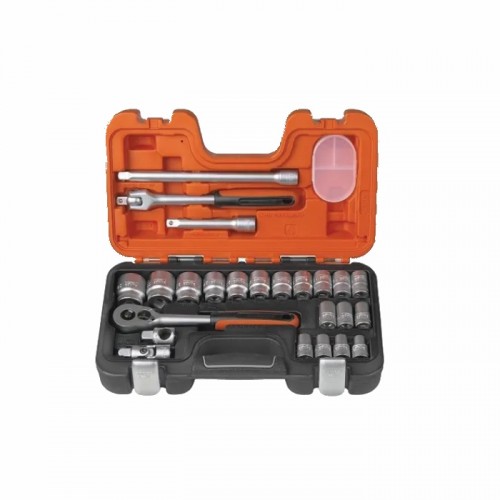 BAHCO S240 SOCKET SET 24 PIECE 1/2" DRIVE