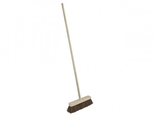 FAITHFUL BASSINE BROOM & HANDLE 18" 