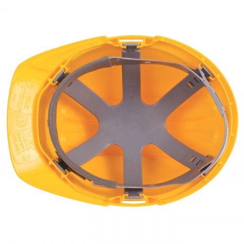 OX STANDARD SAFETY HELMET YELLOW