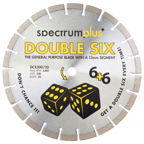 OX SPECTRUM DOUBLE SIX TRADE GENERAL PURPOSE DIAMOND BLADE 230MM