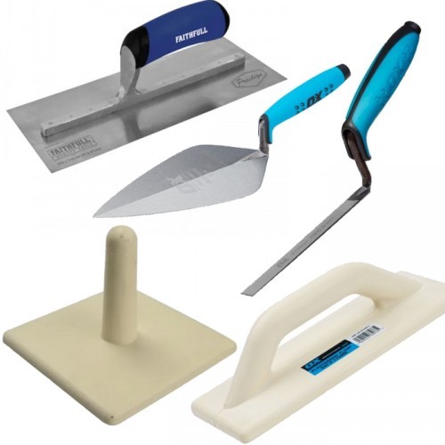 Trowels, Pointers & Floats