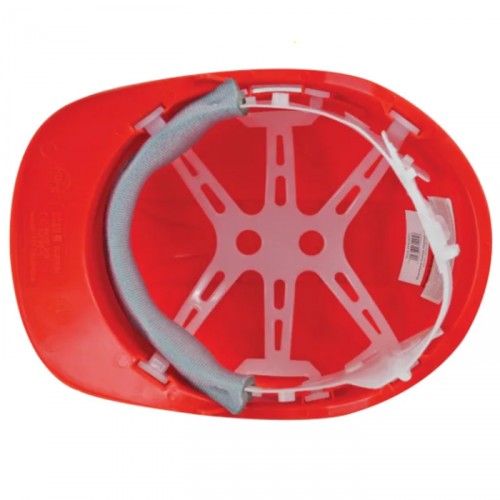 SCAN STANDARD INDUSTRIAL SAFETY HELMET RED